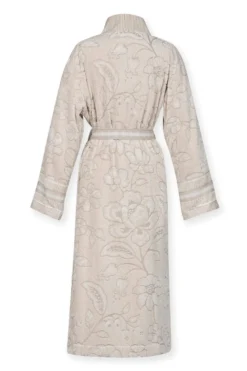Bademantel Jasmin Jacquard Sand