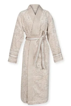 Bademantel Jasmin Jacquard Sand