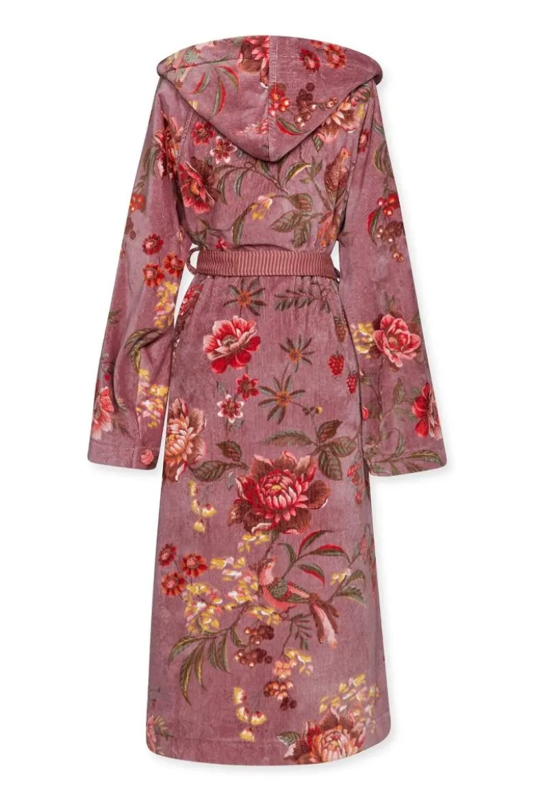 Bademantel Secret Garden Mauve