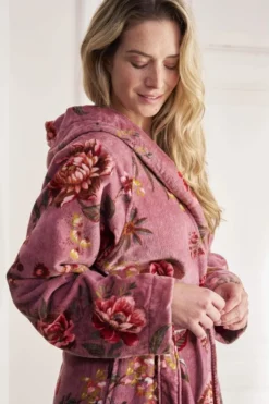 Bademantel Secret Garden Mauve