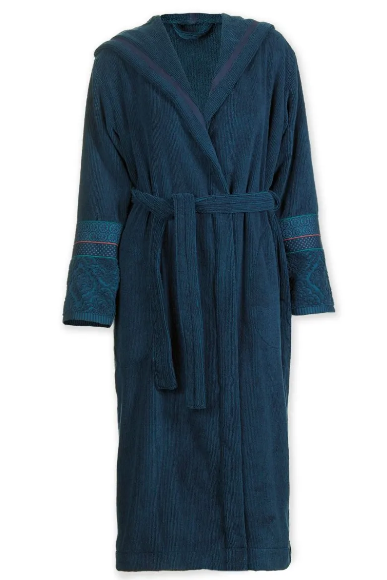 Bademantel Soft Zellige Dunkelblau