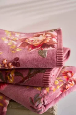 Badetuch Secret Garden Mauve 55x100cm