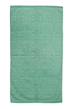 Badetuch Set/3 Tile de Pip Grün 55x100 cm