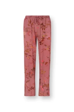 Belin Lange Hose Bodhi Flower Dunkelrosa