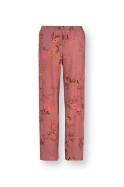 Belin Lange Hose Bodhi Flower Dunkelrosa