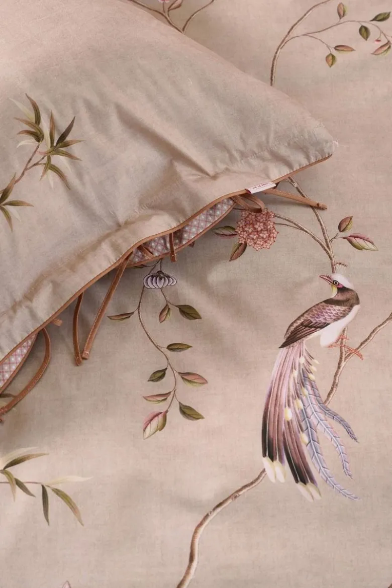 Bettbezug-Set Bamboo Blossom Khaki