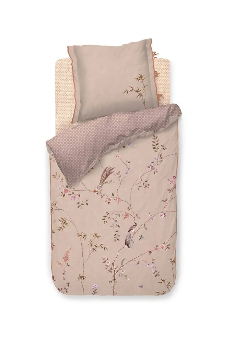 Bettbezug-Set Bamboo Blossom Khaki