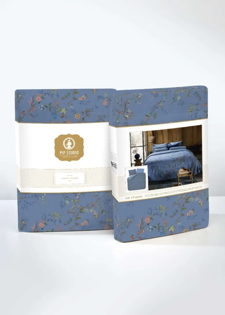 Bettbezug-Set Bustani Blau