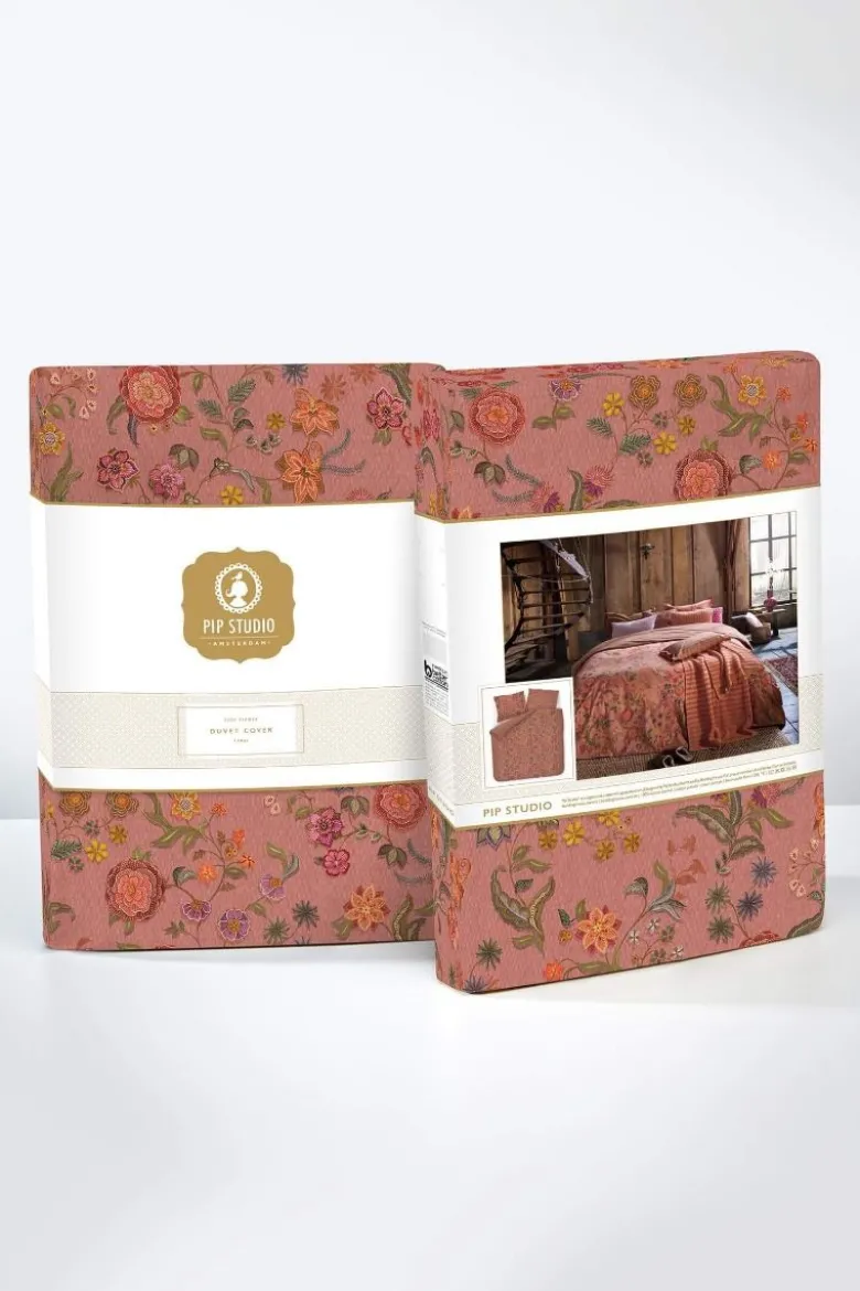 Bettbezug-Set Coco Flower Koralle