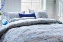 Bettbezug-Set Moon Flower Hellblau