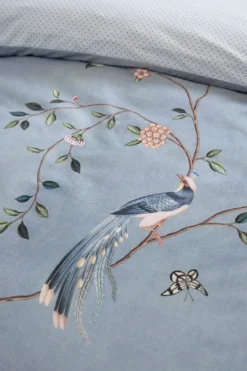 Bettbezugsset Bamboo Blossom Hellblau