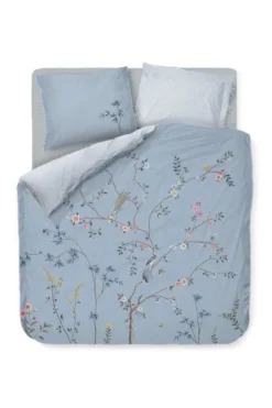 Bettbezugsset Bamboo Blossom Hellblau