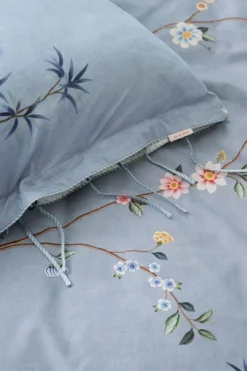 Bettbezugsset Bamboo Blossom Hellblau