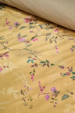 Bettbezugsset Bodhi Flower Gelb