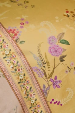 Bettbezugsset Bodhi Flower Gelb