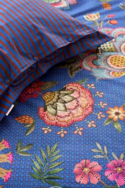 Bettbezugsset Bombay Bold Dunkelblau