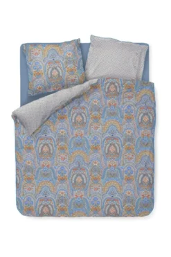 Bettbezugsset Jabali Flower Blau