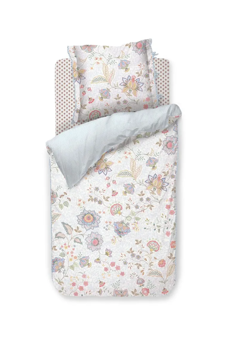Bettbezugsset Mumbai Morning Hellblau