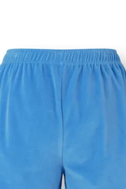 Bisou Kurze Hose Velvet Blau