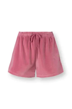 Bisou Kurze Hose Velvet Rosa