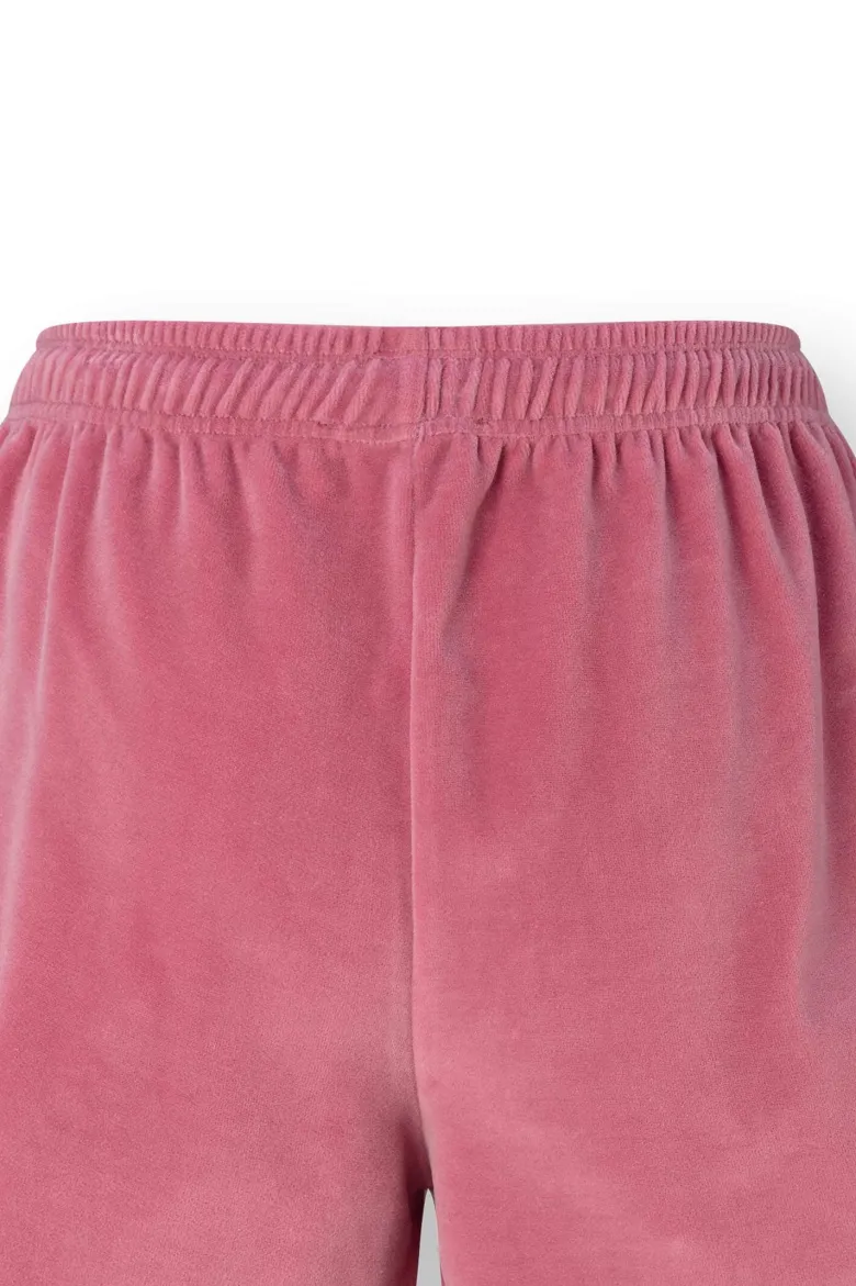 Bisou Kurze Hose Velvet Rosa