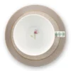 Blushing Birds Cappuccino Tasse & Untertasse Khaki