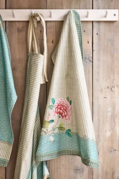 Blushing Birds Geschirrhandtuch Khaki