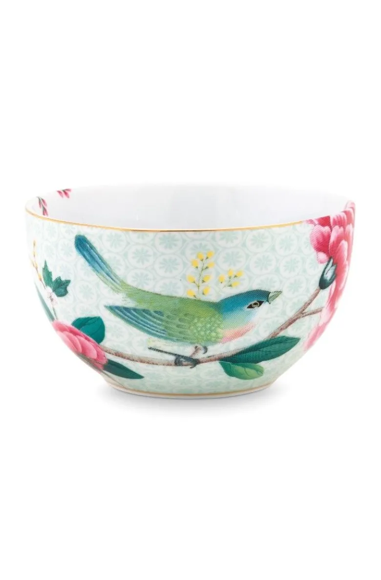 Blushing Birds Schale 12 cm weiß