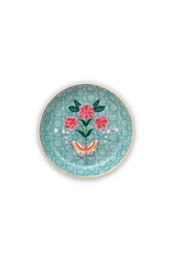 Blushing Birds Teebeutelablage 9 cm blau