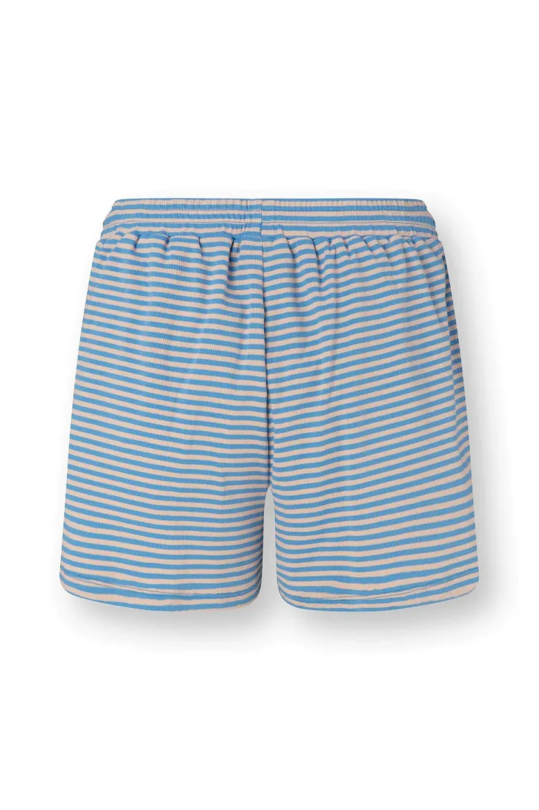Bobi Kurze Hose Little Sumo Stripe Blau
