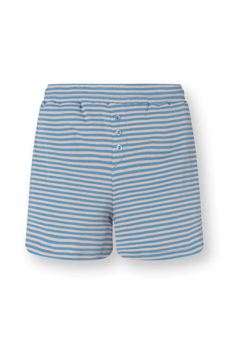Bobi Kurze Hose Little Sumo Stripe Blau