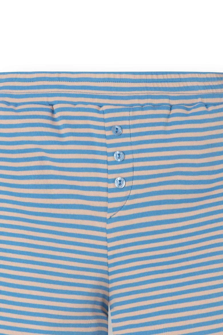 Bobi Kurze Hose Little Sumo Stripe Blau