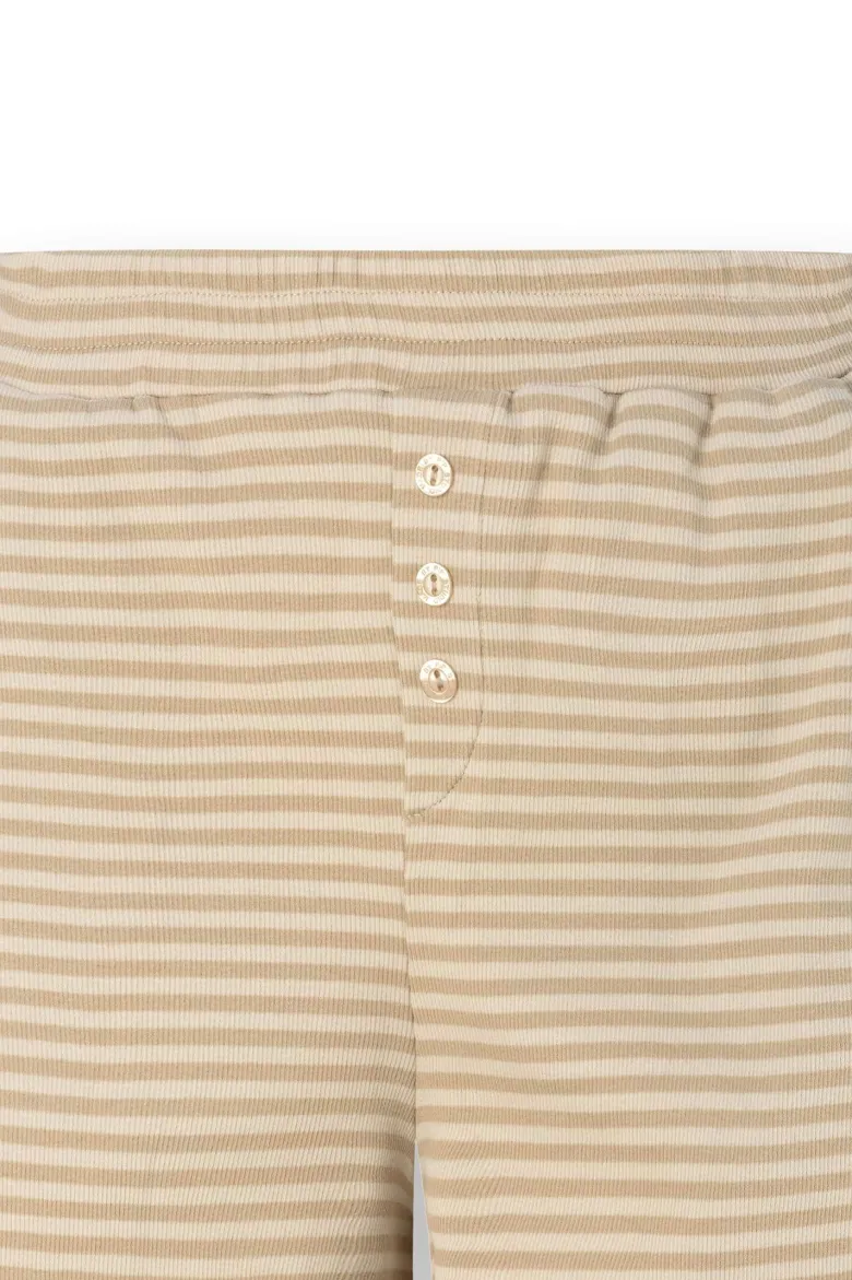 Bobi Kurze Hose Little Sumo Stripe Sand