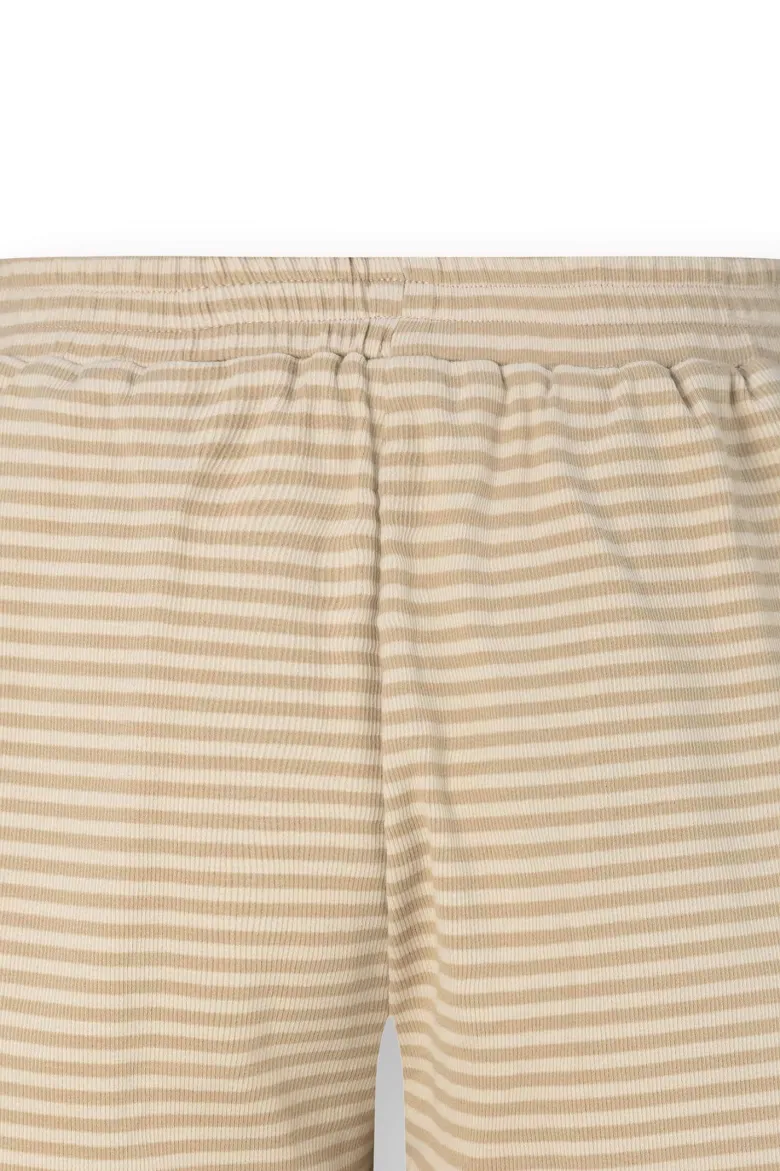 Bobi Kurze Hose Little Sumo Stripe Sand