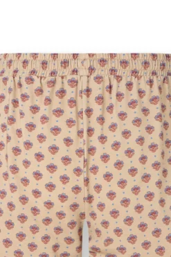 Bob Kurze Hose Jaipur Flower Khaki/Blau