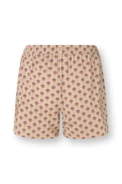 Bob Kurze Hose Jaipur Flower Khaki/Blau
