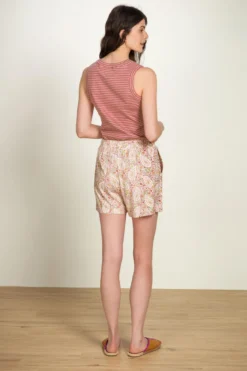 Bob Kurze Hose Kairi Bloom Rot