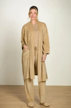 Britta Lange Hose Velvet Beige
