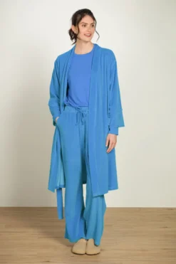 Britta Lange Hose Velvet Blau