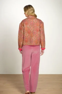 Britta Lange Hose Velvet Rosa