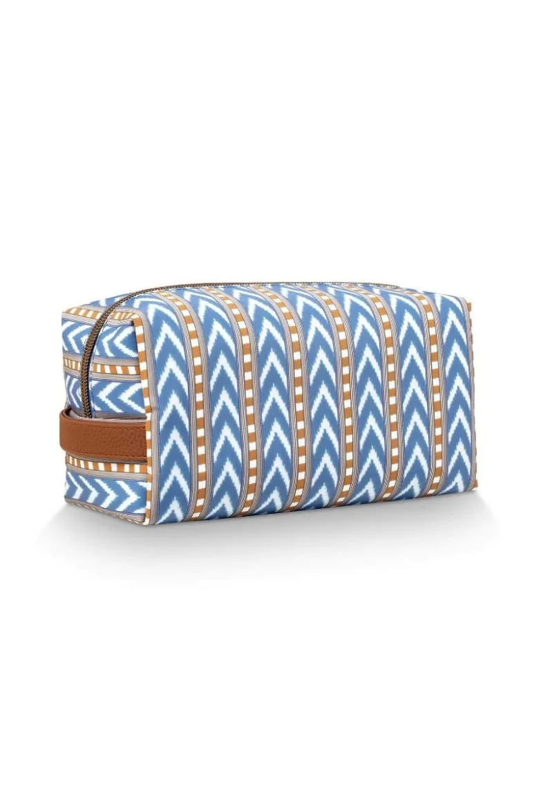 Coco Necessaire Mittel Samba Streifen Blau