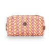 Coco Necessaire Mittel Samba Streifen Orange