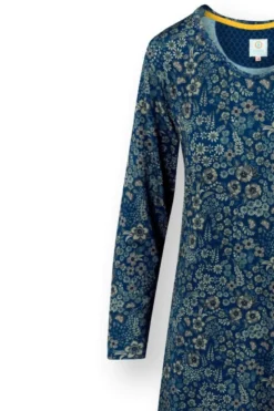 Danai Nachthemd Langen Ärmeln Daisy Dreams Blau