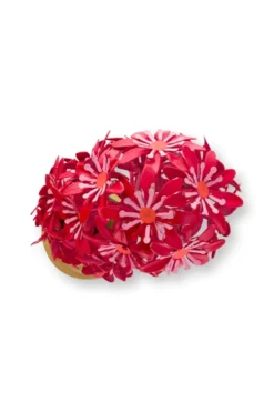 Deko Blume Metall Rosa 48cm