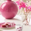 Eierbecher Jolie Punkte Gold Rosa