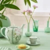 Espresso Tasse & Untertasse Lily&Lotus Moon Delight Hellgrün