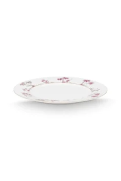 Essteller Jolie Punkte Gold Rosa 26.5cm