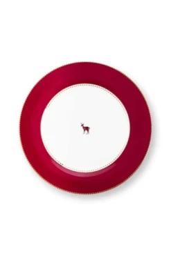 Essteller Love Birds Dunkelrot 26.5cm