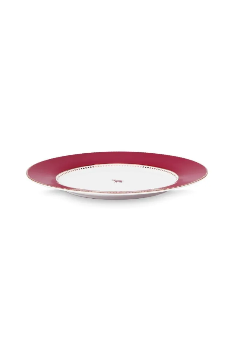 Essteller Love Birds Dunkelrot 26.5cm