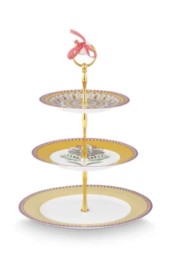 Etagere 3 Ebenen Lily&Lotus Gelb